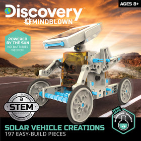 Discovery Mindblown gear system shows interlocking parts for hands-on design.