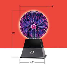 Discovery Plasma Globe suitable for desk or bedside decorative lighting.