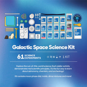 Discovery Space Kit bouncy balls demonstrate basic physics in a fun way.