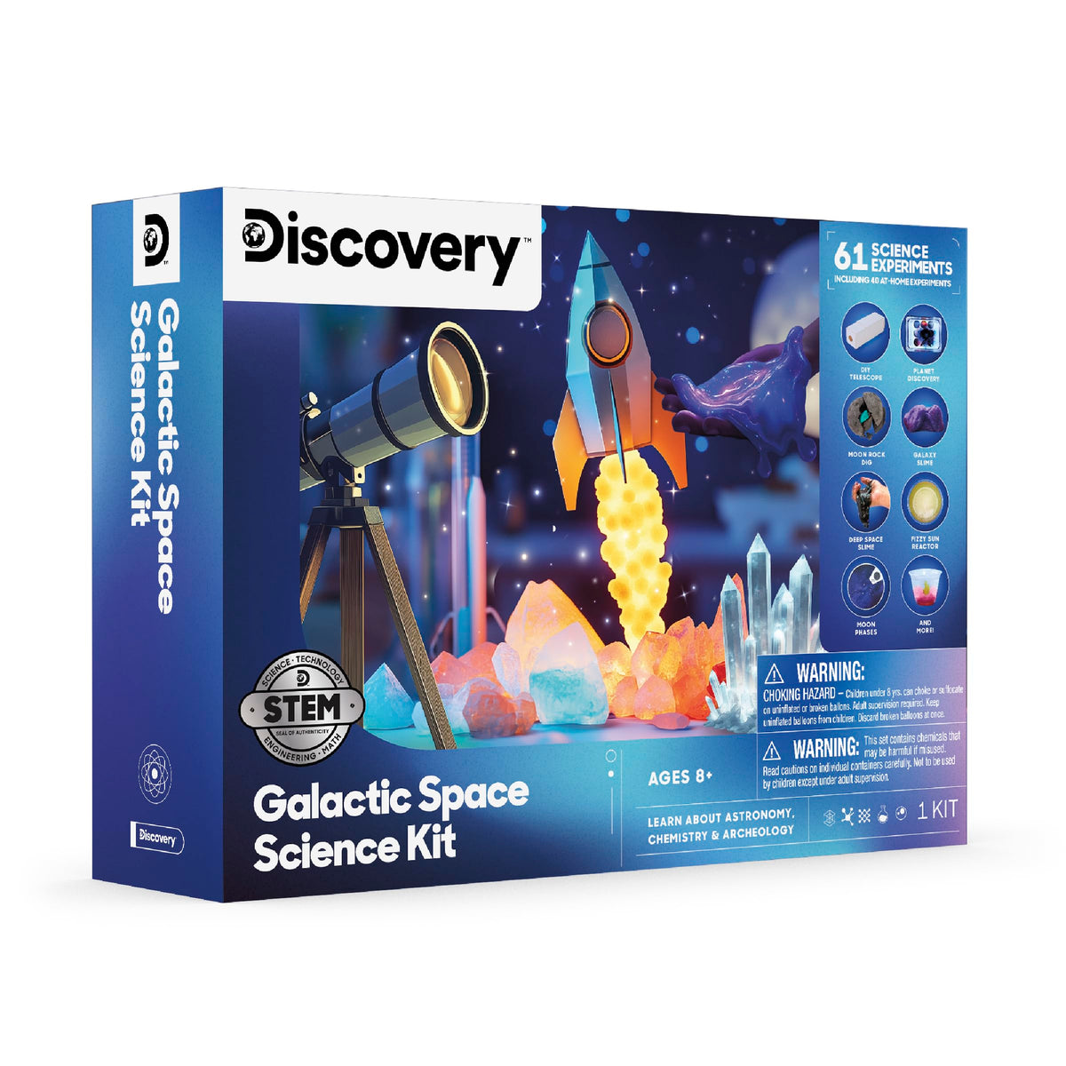 Discovery Galactic Space Science Kit teaches DIY telescope setup for budding astronomers.