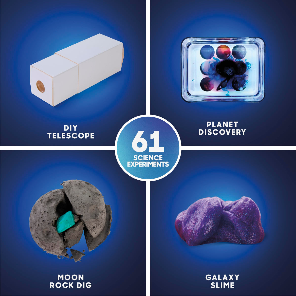 Discovery Galactic Space kit moon rocks excavation for real-world space archaeology.