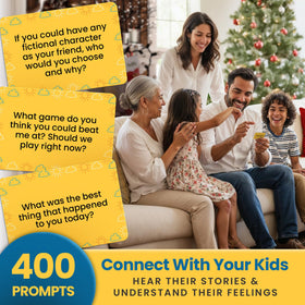 Discussables family-dinner-setup card pack sparks engaging conversations at home.