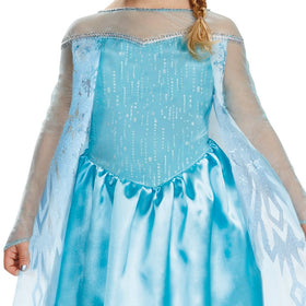 Disguise Elsa toddler deluxe satin skirt for twirl-worthy play and photos.