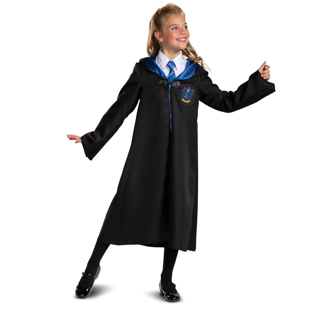 Disguise Ravenclaw robe full-length design ideal for layered costumes.