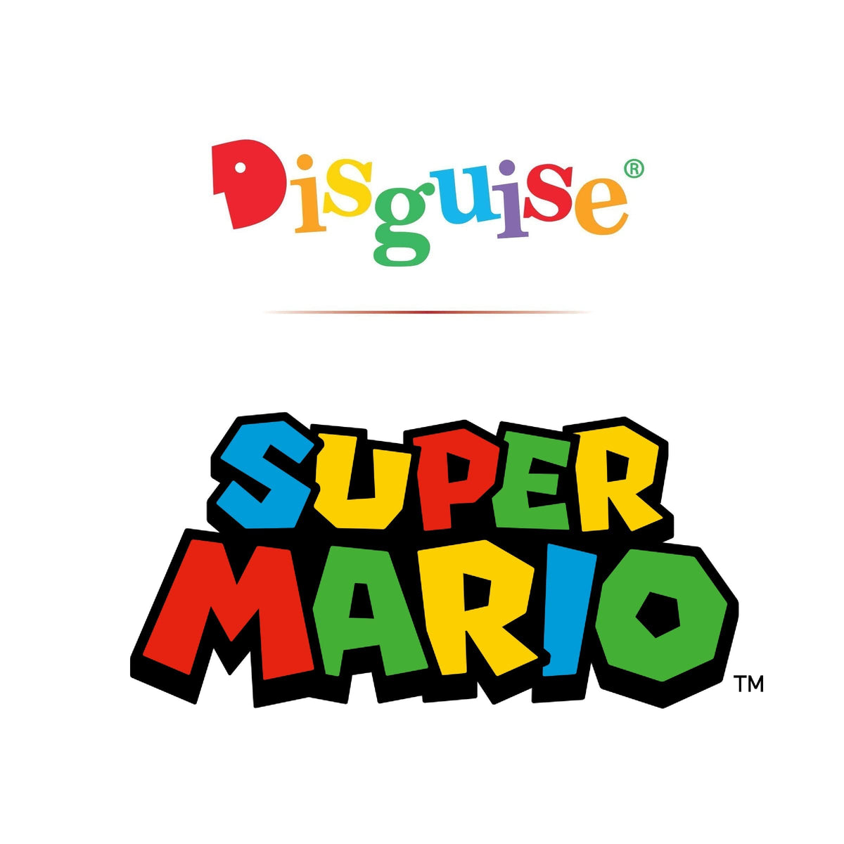 Disguise Mario costume back view showcases complete character silhouette.