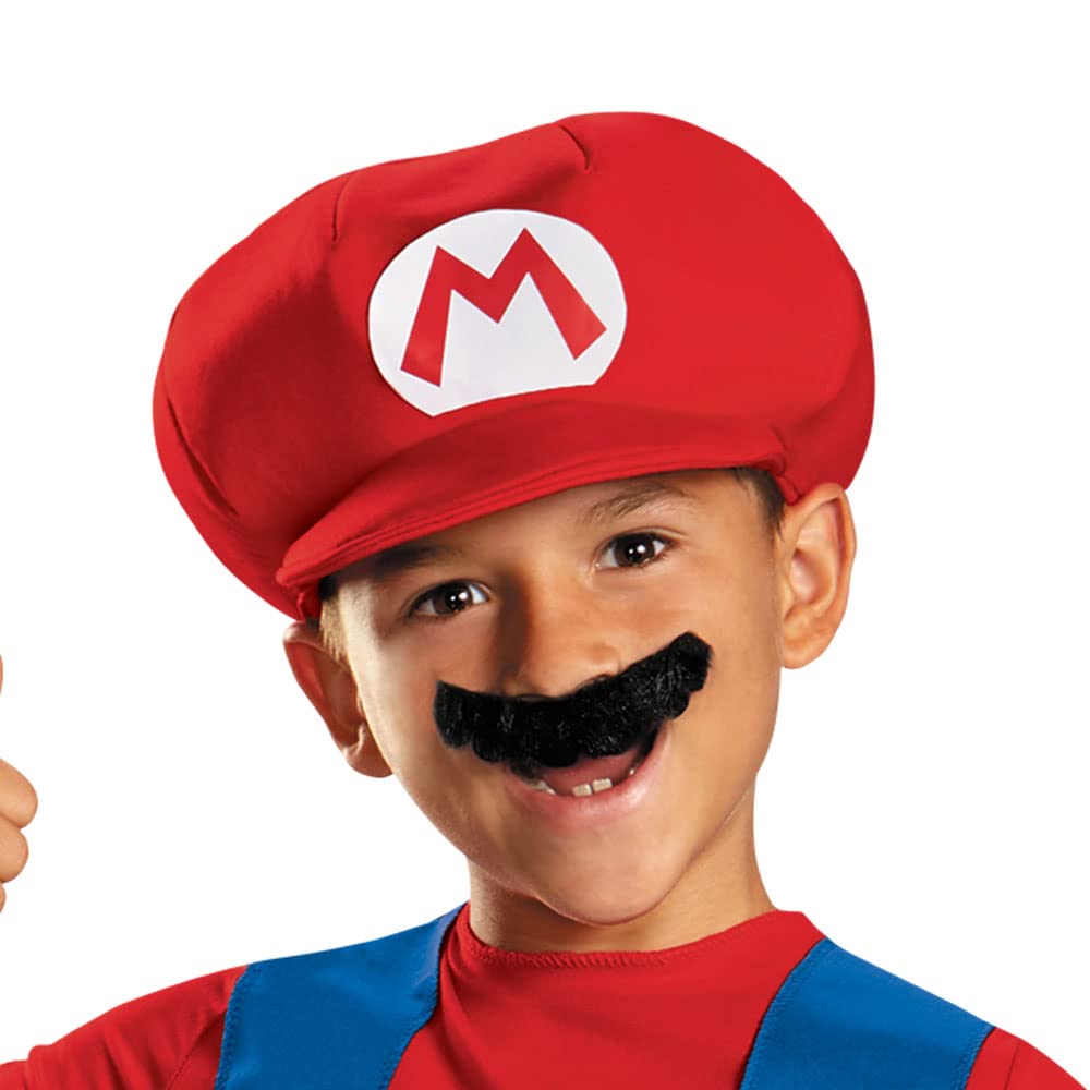 Disguise Nintendo Super Mario hat, completes authentic character look for events.
