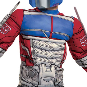 Disguise Optimus Prime mask detail adds authentic character look.