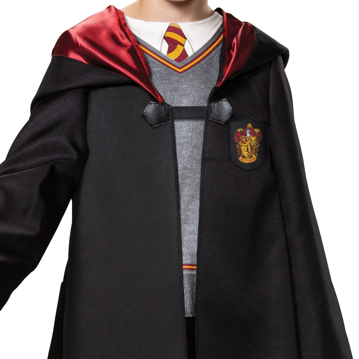 Disguise twill material with satin hood lining delivers comfortable wear