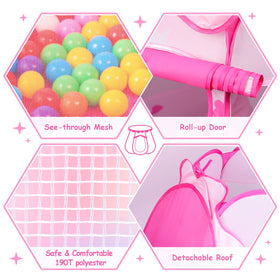 DISHIO fabric is 190T polyester, easy to clean and safe for kids.