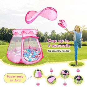 DISHIO Princess Tent spacious 49 by 33 inches for comfy moments.