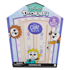 Disney Doorables Olaf Presents Collection Peek glitter eyes detail enhances display charm