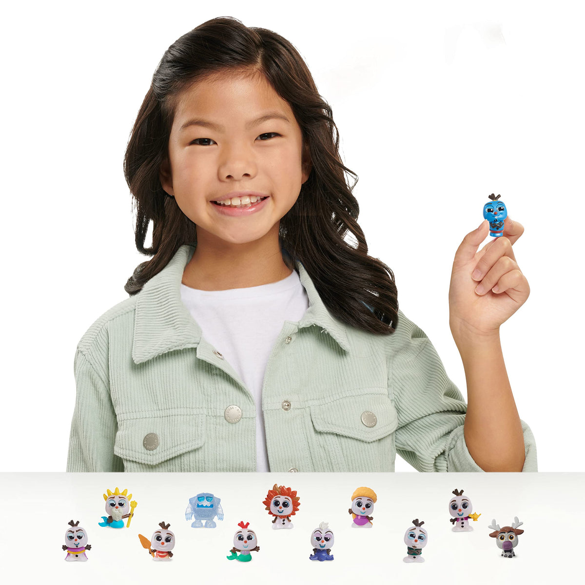 Disney Doorables Olaf Presents Collection Peek ice palace blind box enhances unboxing excitement