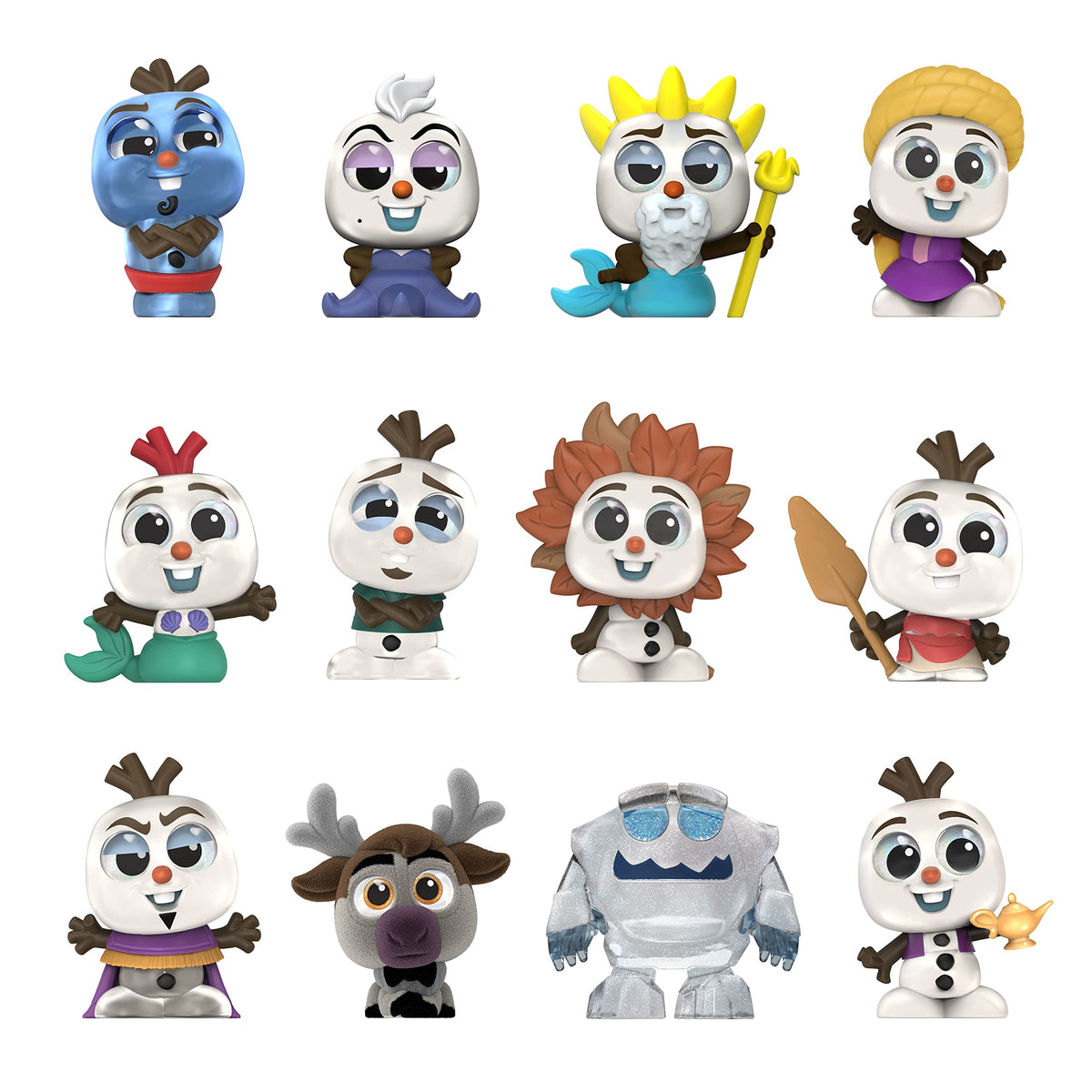 Disney Doorables Olaf Presents Collection Peek Olaf figurine captures playful storytelling spark