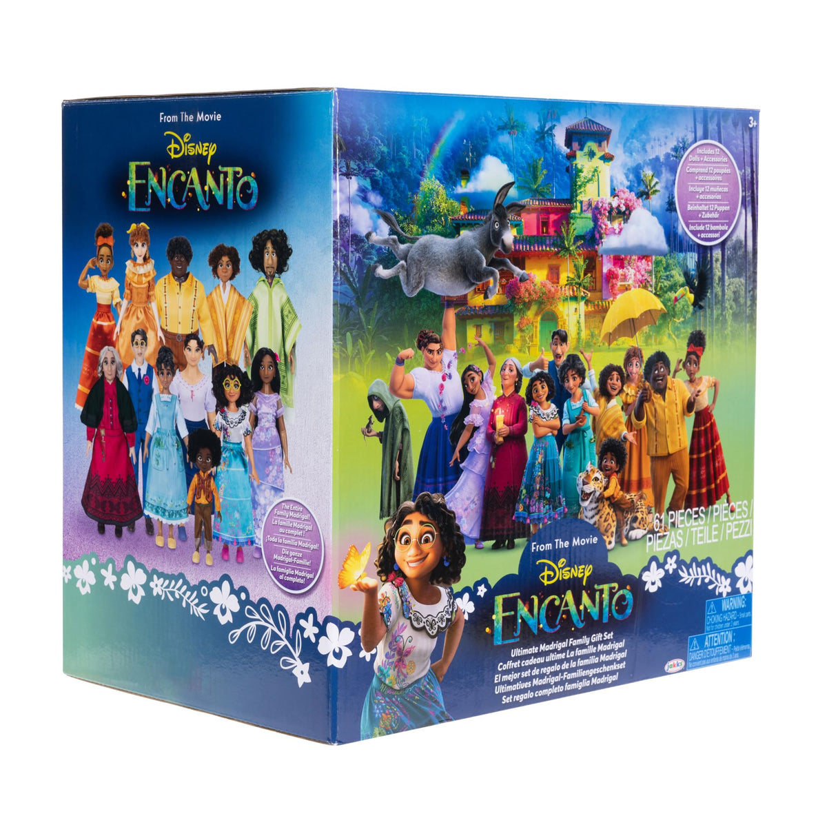 Disney Encanto Isabela doll garden dress, vibrant wardrobe for magical garden storytelling.