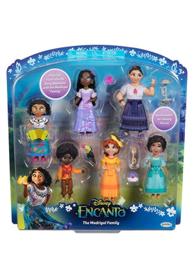 Disney Encanto Madrigal articulated dolls with poseable joints for play