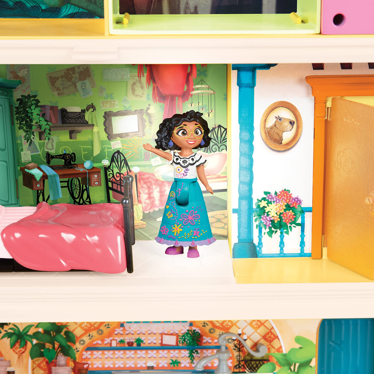 Disney Encanto Mirabel doll accompanying kids during storytelling adventures