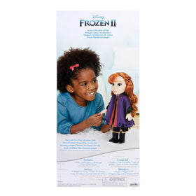 Disney Frozen Anna flowing hair detail for styling and grooming.