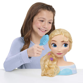 Disney Frozen Elsa elastic bands enable quick switch styles.