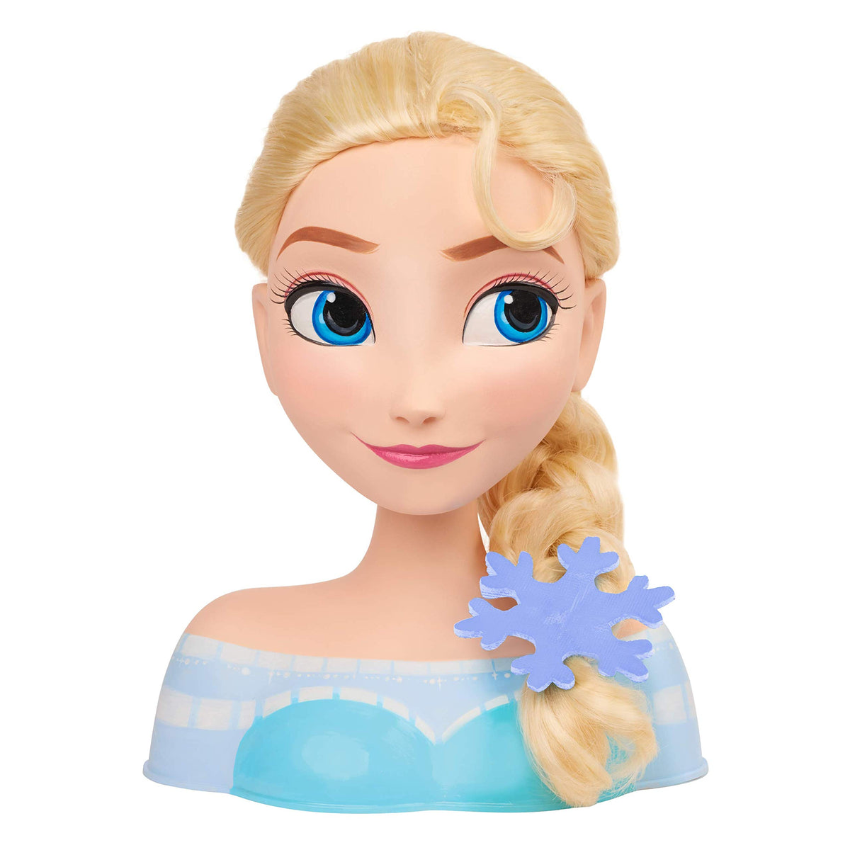 Disney Frozen Elsa snowflake hair tie creates versatile updos.