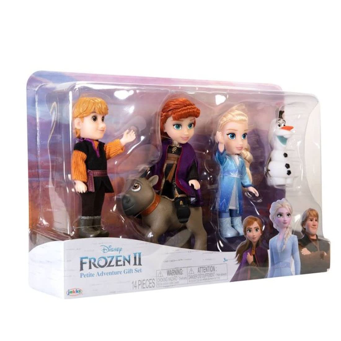 Disney Frozen 2 petite Kristoff doll with signature outfit and articulated joints for dynamic poses.