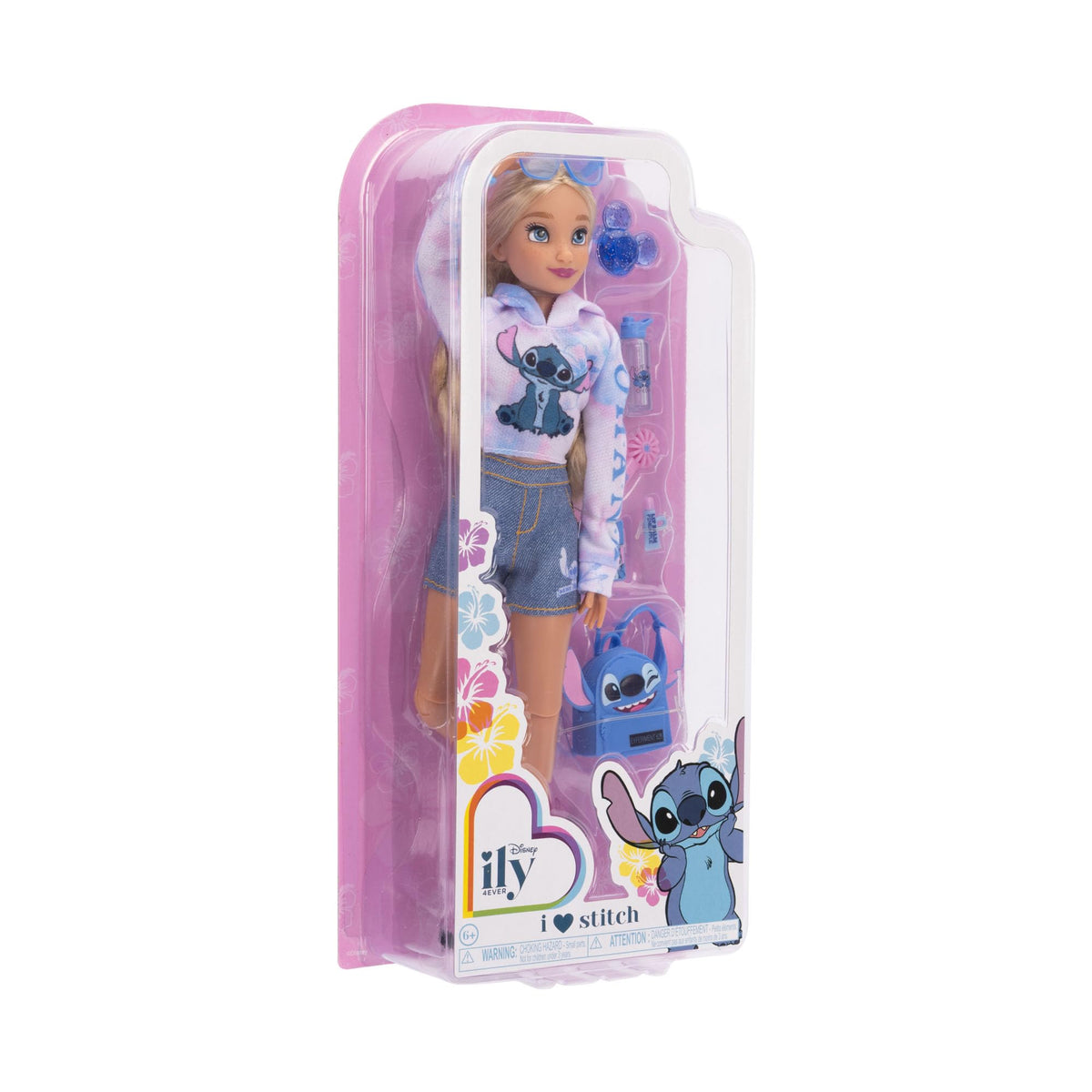 Disney ILY 4Ever features a sparkly Mickey ring for collectible charm.