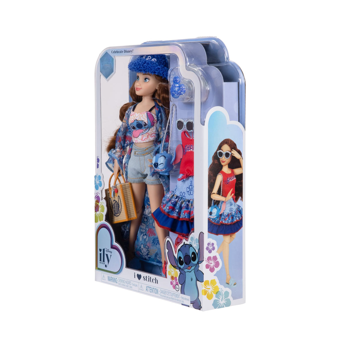 Disney ily 4EVER Stitch doll blue sunglasses for sunny styling moments