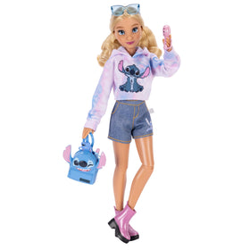 Disney ILY 4Ever Stitch-inspired doll stands 11.5 inches tall for imaginative play.