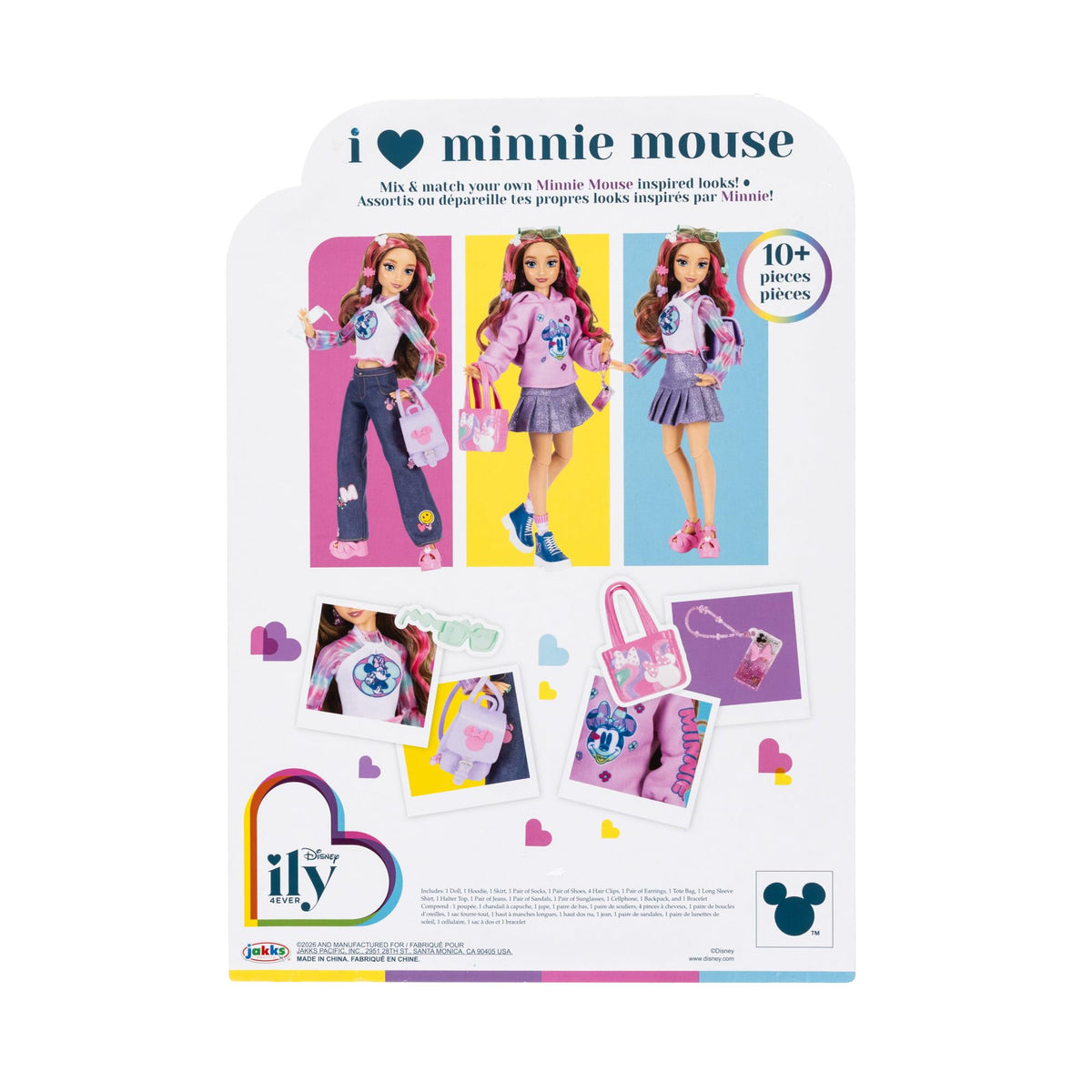 Disney ILY Minnie doll accessories arrangement sparks pretend fashion moments