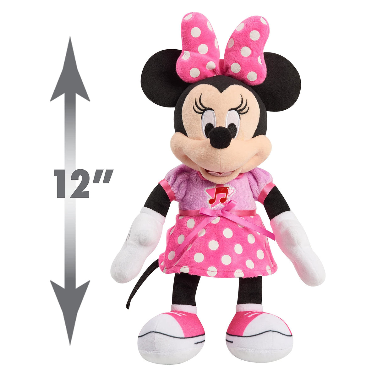 Just Play Minnie packaging reveals contents for easy gifting decisions.
