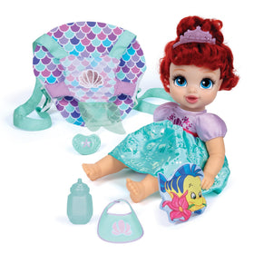 Disney Princess Ariel deluxe carrier with adjustable straps for easy outings