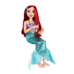 Disney Princess Ariel dinglehopper and hair comb for styling pretend hair.