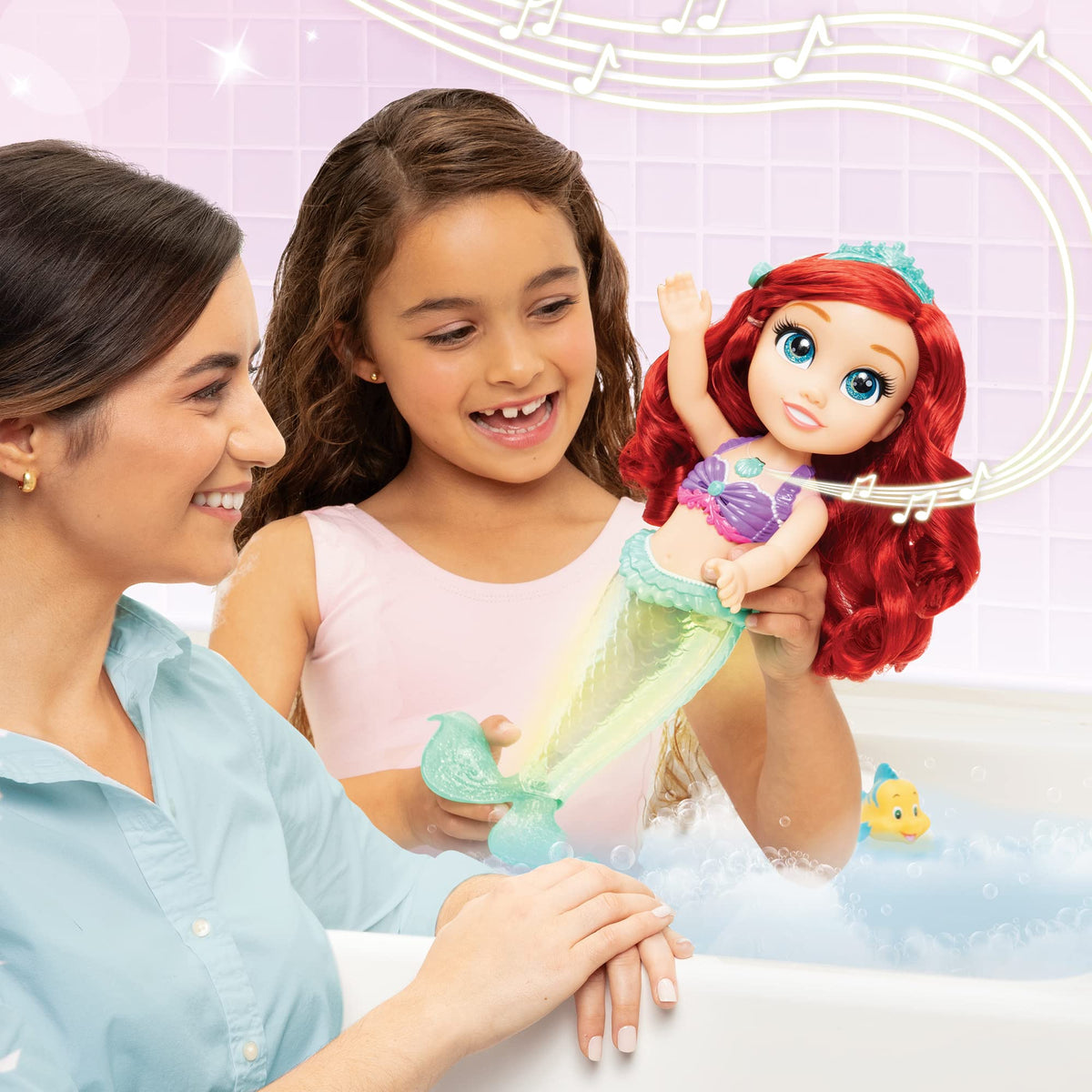 Disney Ariel Dinglehopper hair comb included for styling