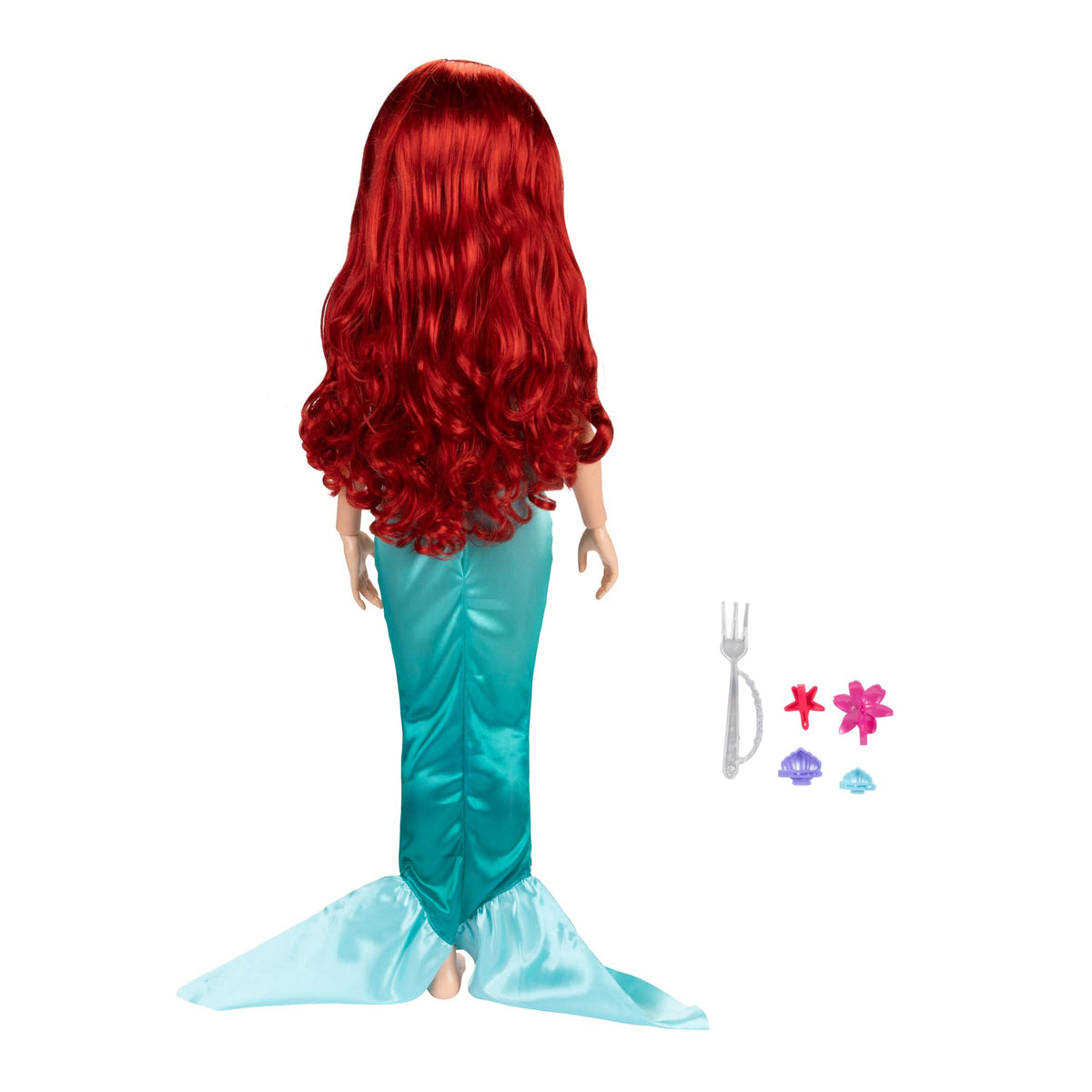 Disney Princess Ariel hair clips let you decorate her hair and yours.