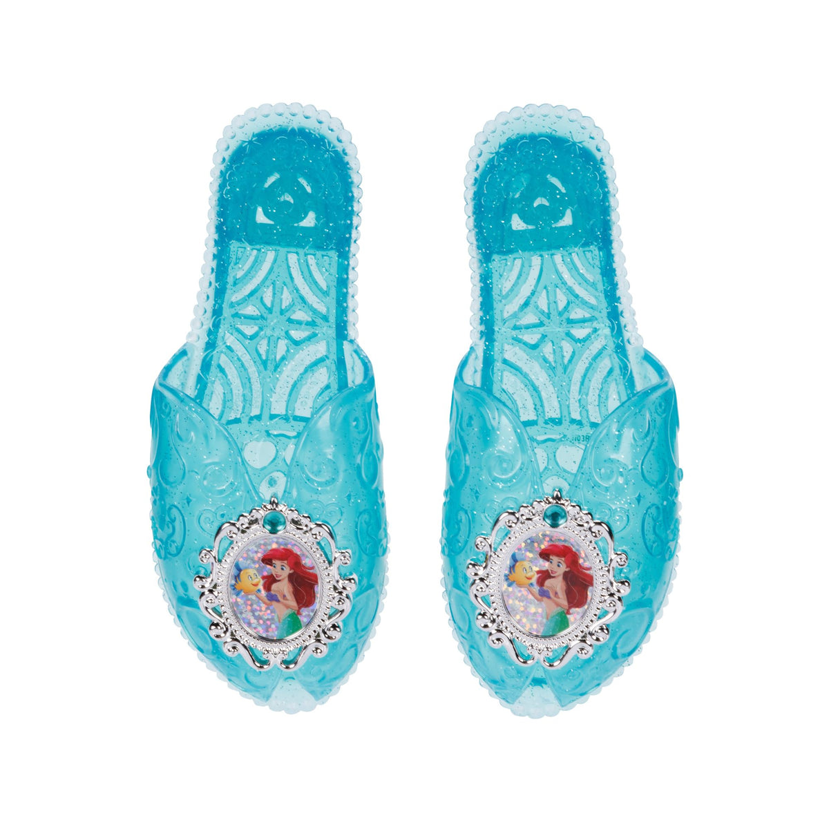 Disney Princess Ariel jelly shoes for comfortable pretend play footwear