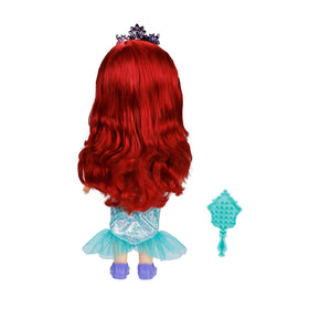 Platinum mermaid outfit with seashells for magical undersea fashion play.