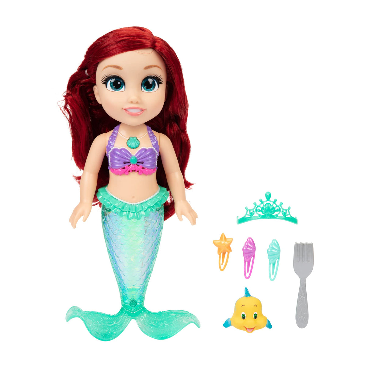 Disney Princess Ariel singing doll performs Part of Your World for fans