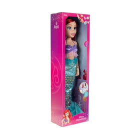 Disney Princess Ariel treasure bag stores tiny keepsakes after play.