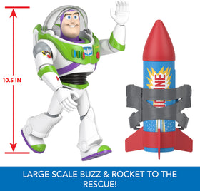 Disney Princess Buzz Lightyear visor removable closeup, highlights authentic Space Ranger helmet feature.