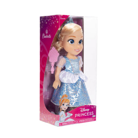 Disney Princess Cinderella doll brush helps maintain her signature updo during play
