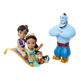 Disney Princess Jasmine and Aladdin figures ready for playtime