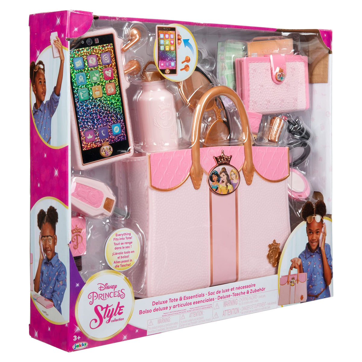 Disney Princess makeup compact with applicator for creative play sessions.