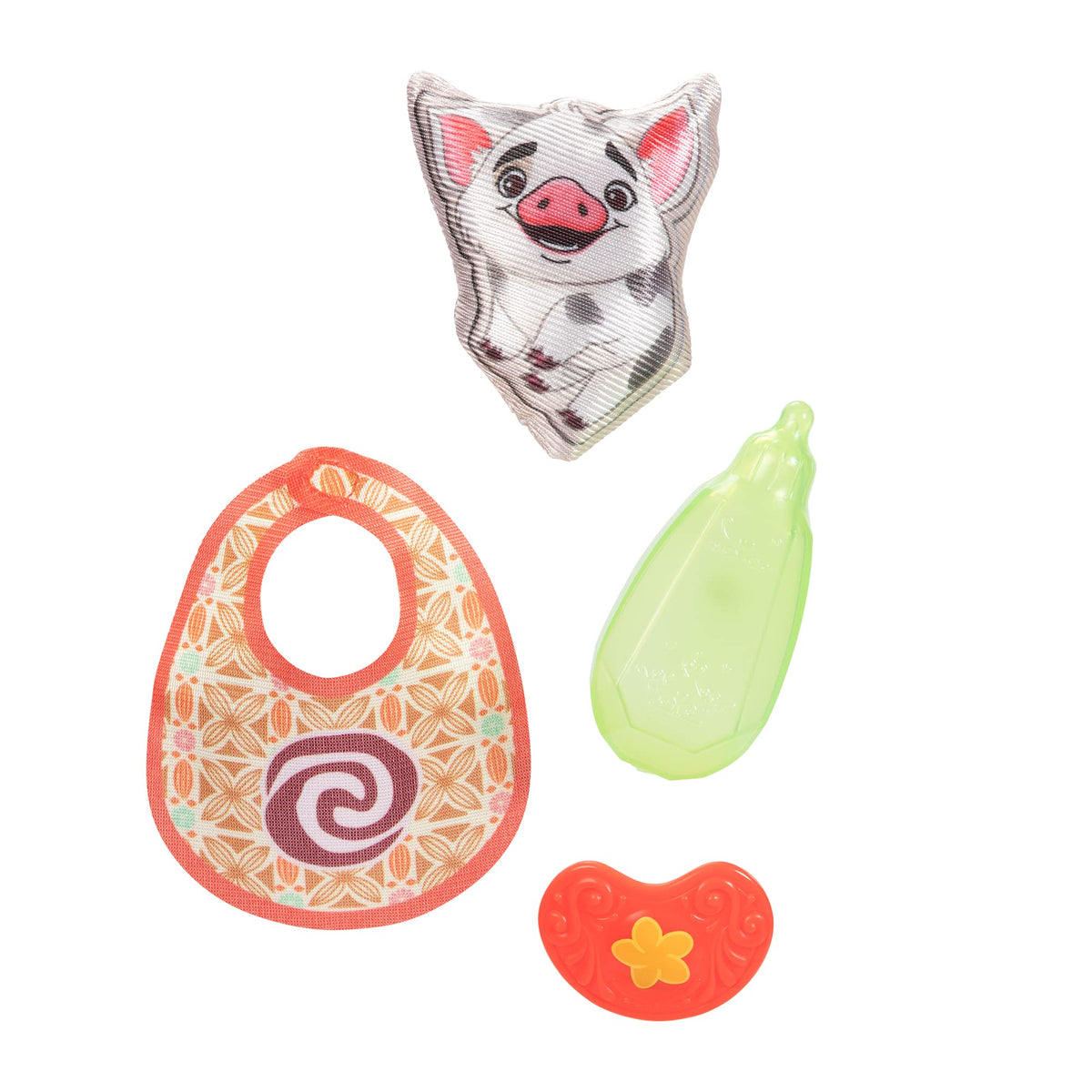 Disney Princess Moana baby bib—keeps outfits tidy during pretend meals.