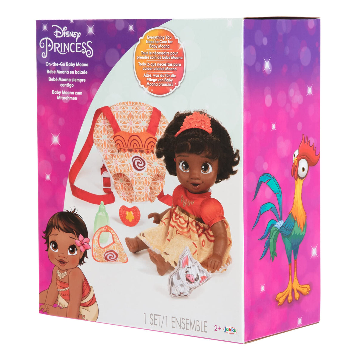 Disney Princess Moana on-the-go set—portable pretend play for adventures.