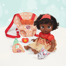 Disney Princess Moana pancake plush friend—soft cuddle buddy for story time.