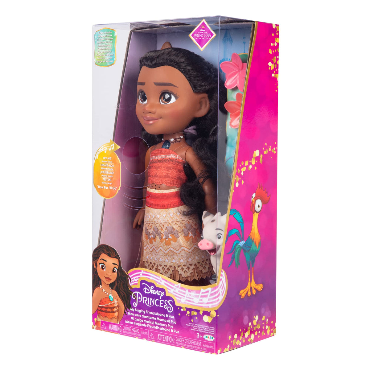Disney Princess Moana & Pua oar accessory supports imaginative ocean quests.