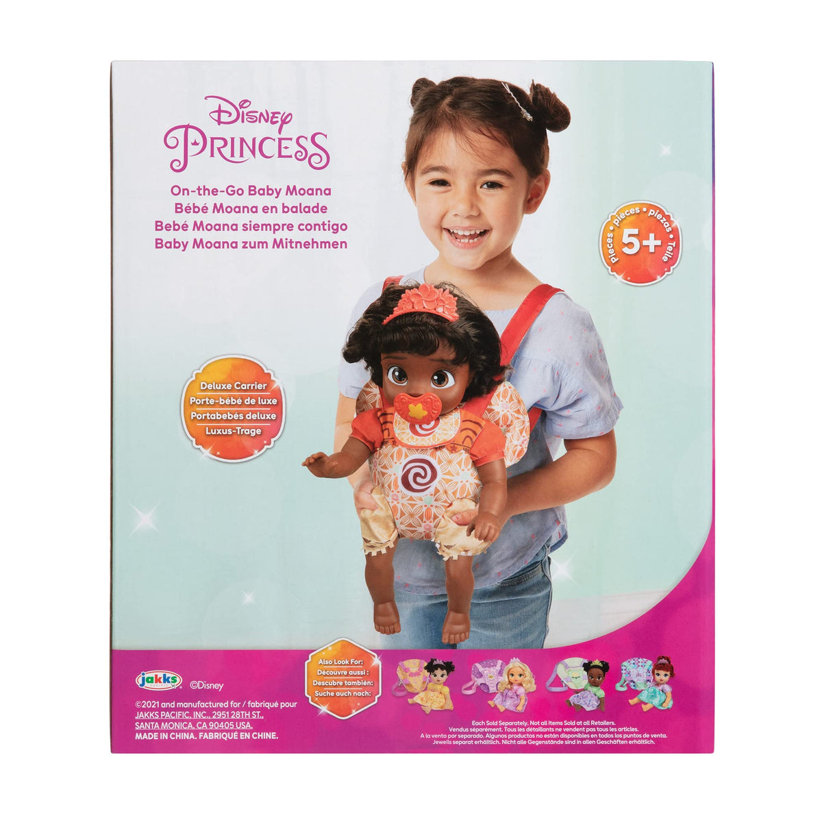 Disney Princess Moana soft-bodied doll—cuddly companion for little hands.
