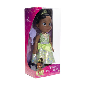Tiana doll glittery eyes ready for storytelling play
