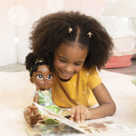 Removable dress on Disney Princess My Friend Tiana doll