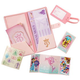 Disney Princess passport folio keeps pretend documents organized