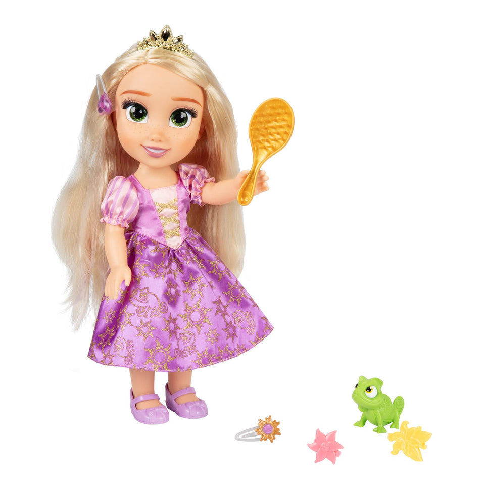Disney Princess Rapunzel doll singing action inspires imaginative play